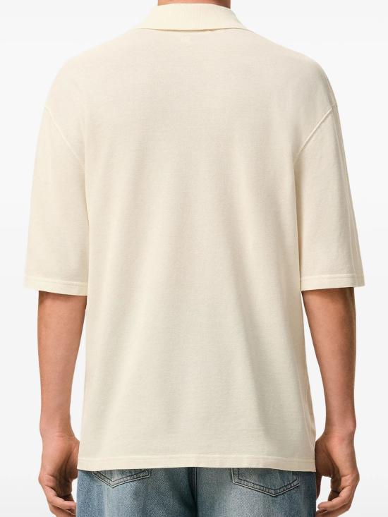 26SS 아미 폴로 티셔츠 UPL428 CREAM - AMI