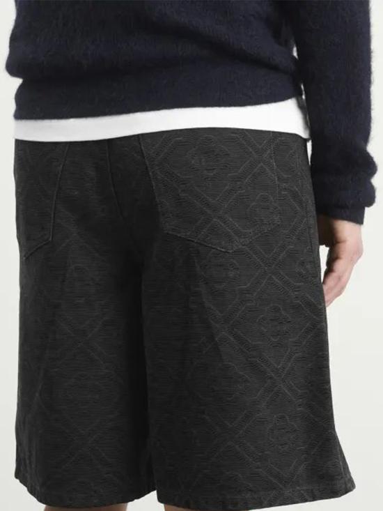 26SS 카사블랑카 숏팬츠 SP26TR397 BLACK - CASABLANCA