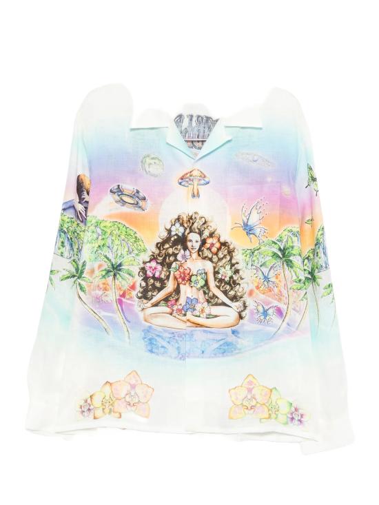 26SS 카사블랑카 긴팔 셔츠 SS26SH006 MULTICOLOR - CASABLANCA