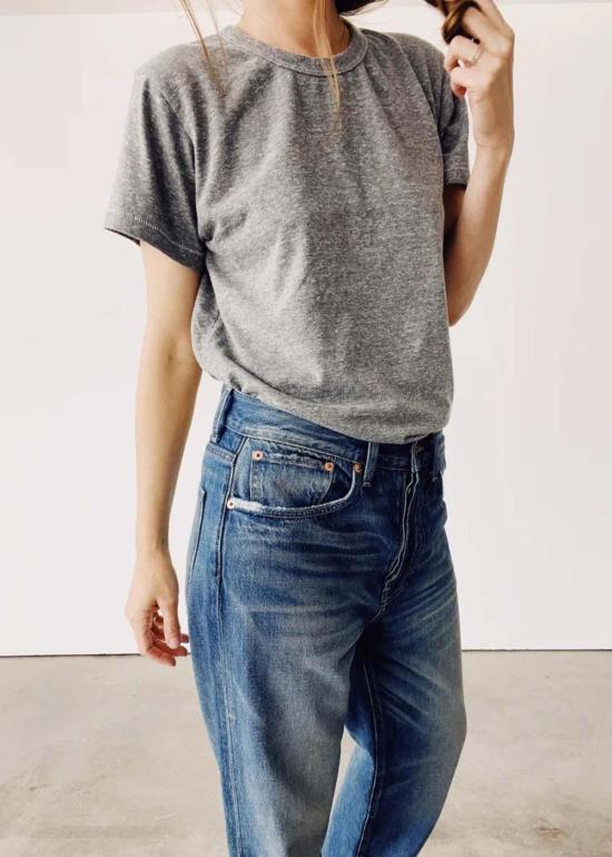  헤이갱 반팔 티셔츠 크루 티셔츠 - HEY GANG