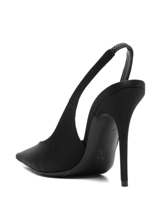 26SS 아미나 무아디 힐/펌프스 13S361028ANO BLACKSATIN Black - AMINA MUADDI