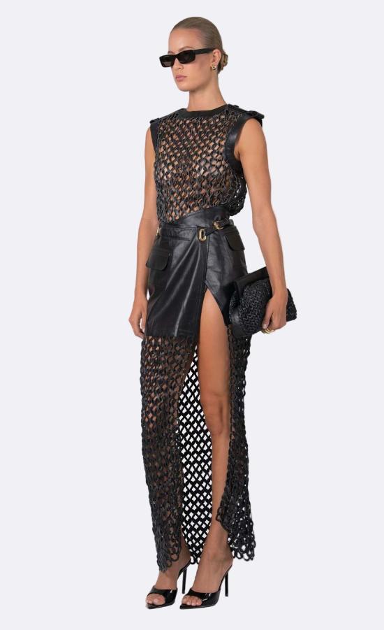  논살란트 레이블 민소매 티셔츠 무심한 라벨 토린 탑 블랙