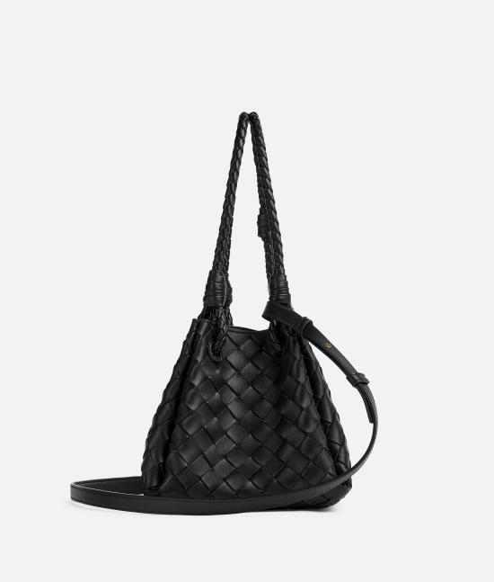 26SS 보테가베네타 스몰 파라슈트 숄더백 796569 VCPPT 1019 BLACK DOM - BOTTEGA VENETA