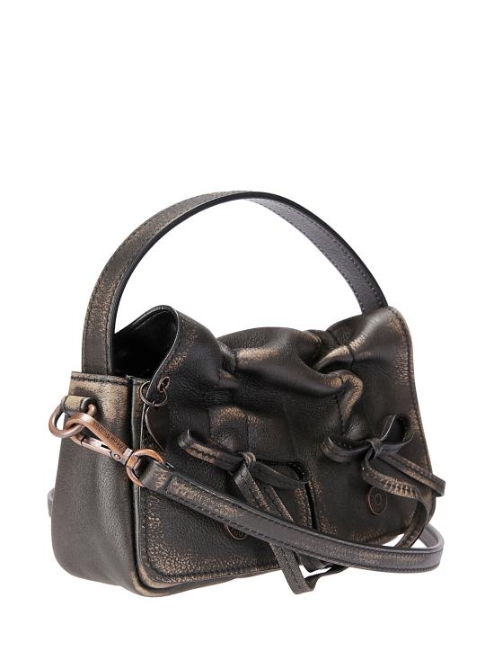 26SS 아크네 스튜디오 크로스백 A10386AIP DARK BROWN BEIGE DOM - ACNE STUDIOS