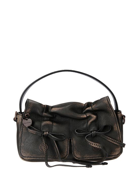 26SS 아크네 스튜디오 크로스백 A10386AIP DARK BROWN BEIGE DOM