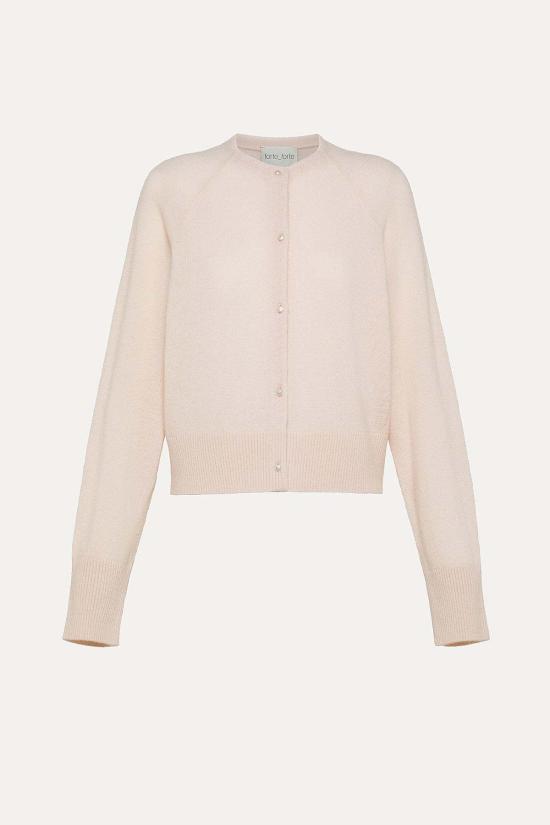  포르테포르테 가디건 포르테 포르테 캐시미어 피오니아 카디건 피오니아