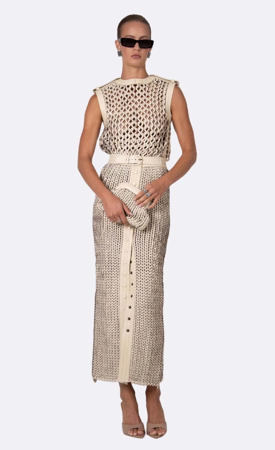  논살란트 레이블 블라우스 무심한 라벨 토린 탑 크레마