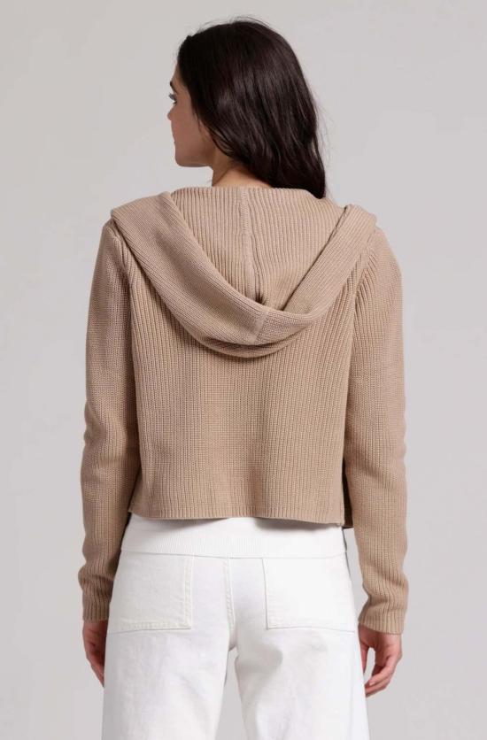  미니 로즈 가디건 코튼 셰이커 후드 플라이어웨이 - MINNIE ROSE