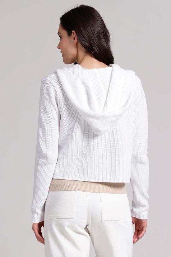  미니 로즈 가디건 코튼 셰이커 후드 플라이어웨이 - MINNIE ROSE