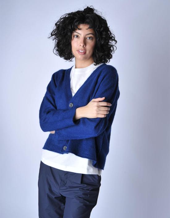  오유나 가디건 일라 캐시미어