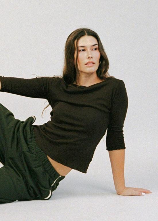  LA RELAXED 스트레이트 팬츠 라 릴랙스드 올리브 플리스 트랙 팬츠 - OTHER BRANDS