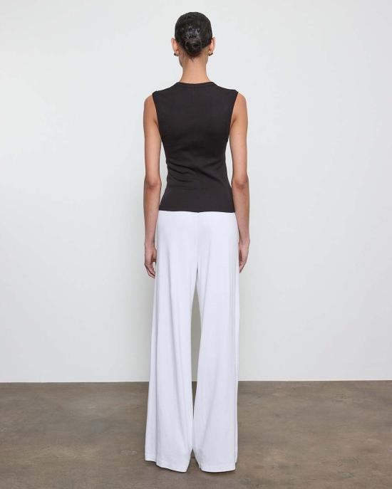  엔자 코스타 블라우스 뉴 클래식 슬리브리스 탑 - ENZA COSTA