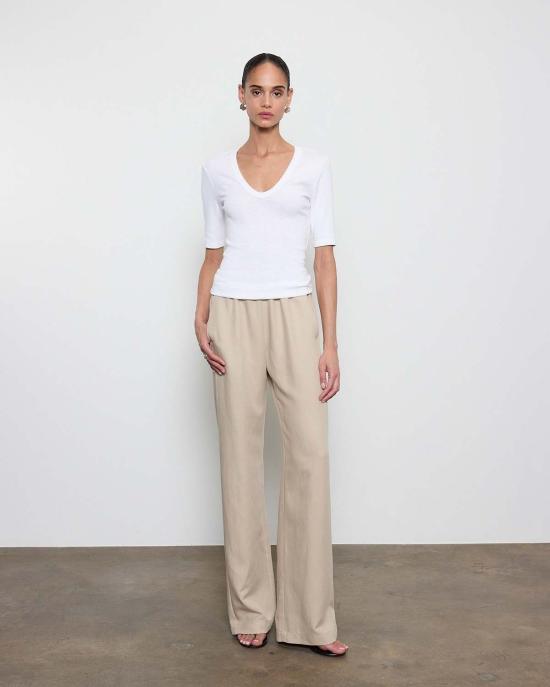  엔자 코스타 팬츠 트윌 에브리웨어  스톤