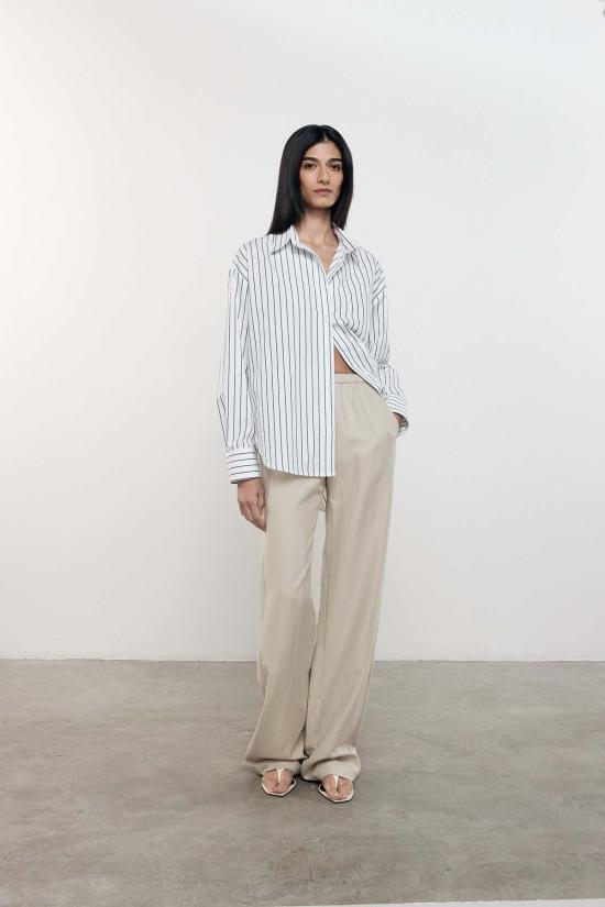  엔자 코스타 팬츠 트윌 에브리웨어  스톤 - ENZA COSTA