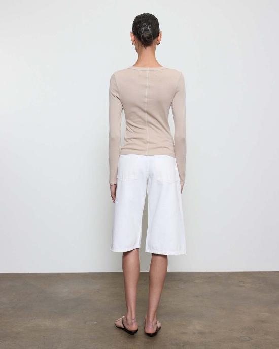  엔자 코스타 긴팔 티셔츠 뉴 클래식 - ENZA COSTA