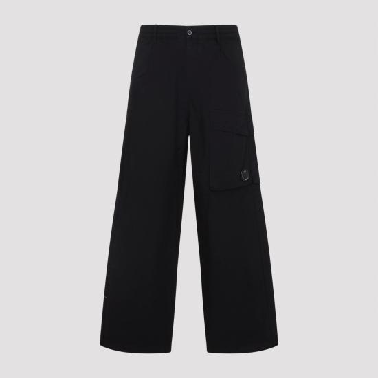 26SS 씨피 컴퍼니 스트레이트 팬츠 20CMPA126A 110325G 999 BLACK - C.P. COMPANY