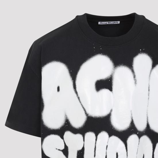 26SS 아크네 스튜디오 폴로 티셔츠 CL0333 J83 BLACK WHITE - ACNE STUDIOS