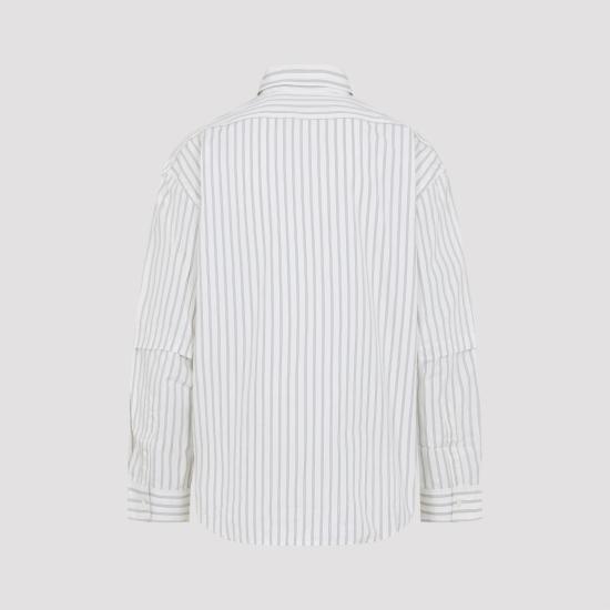 26SS 아크네 스튜디오 셔츠 BB0670 CHD OFF WHITE GREY - ACNE STUDIOS