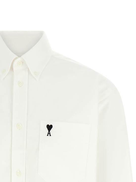 26SS 아미 긴팔 셔츠 HSH822 CO0031168 WHITE - AMI