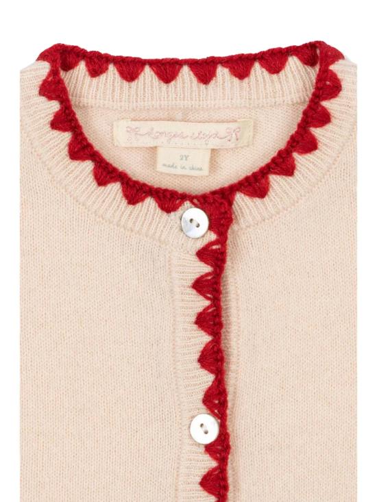 26SS [키즈] 콩제 슬래드 풀오버 KS104749K BUTTERCREAM BEIGE - KONGES SLOEJD