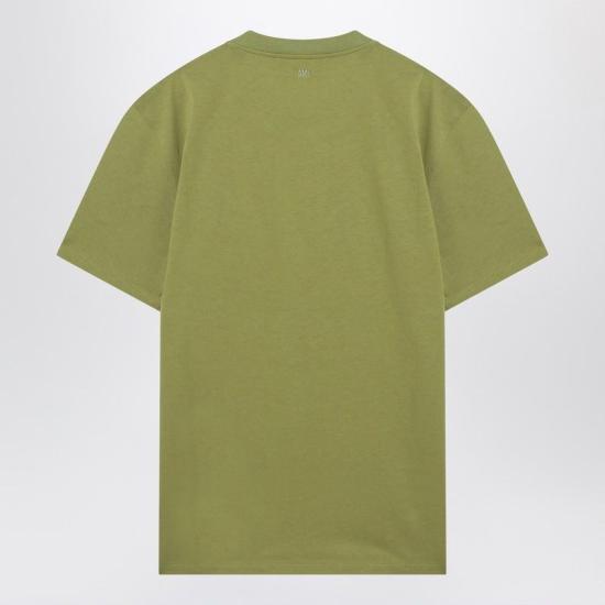 26SS 아미 반팔 티셔츠 HTS346 724A035 GREEN - AMI