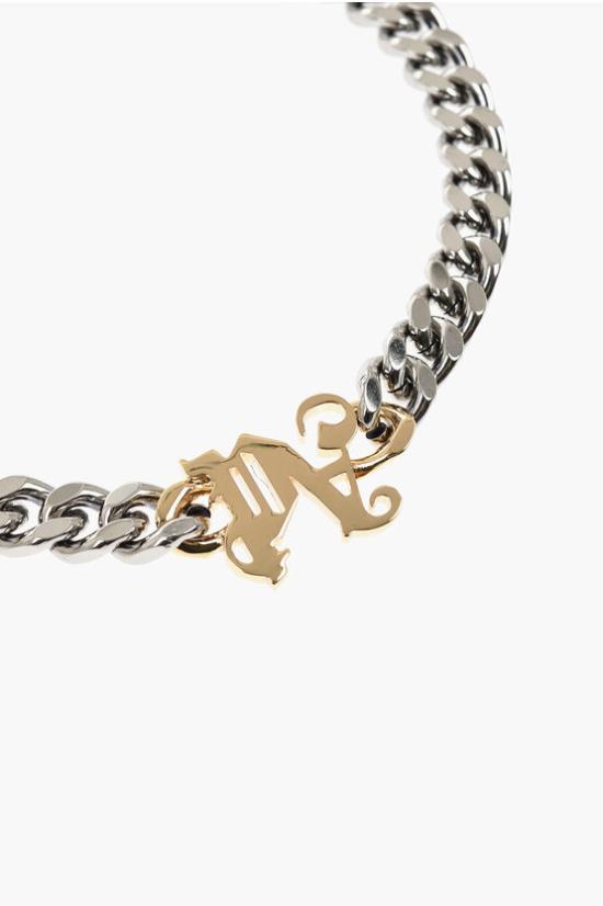  팜앤젤스 네크리스 PMOB017C99MAT0017276 Silver - PALM ANGELS