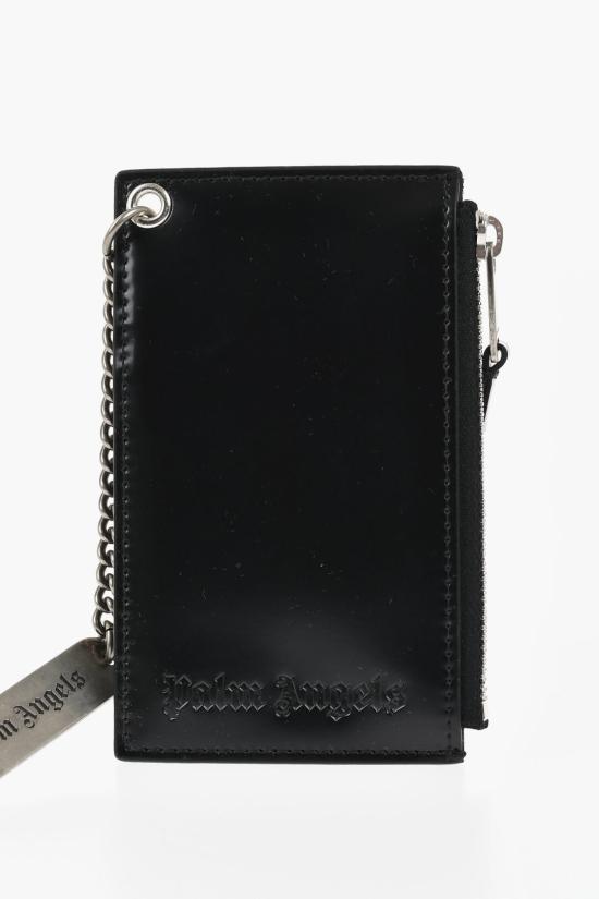  팜앤젤스 명함지갑 PMND019S25FAB0011000 Black - PALM ANGELS