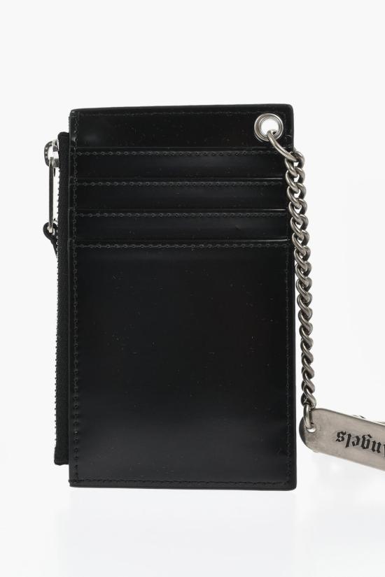  팜앤젤스 명함지갑 PMND019S25FAB0011000 Black - PALM ANGELS