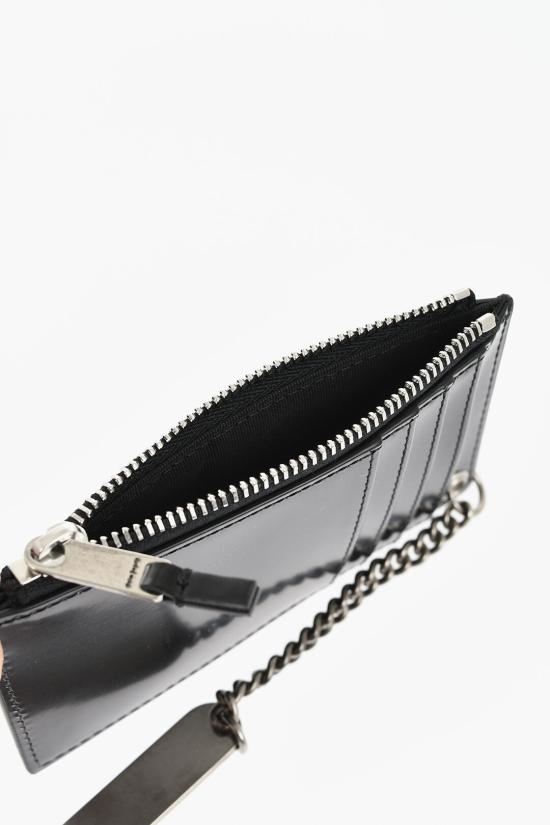  팜앤젤스 명함지갑 PMND019S25FAB0011000 Black - PALM ANGELS