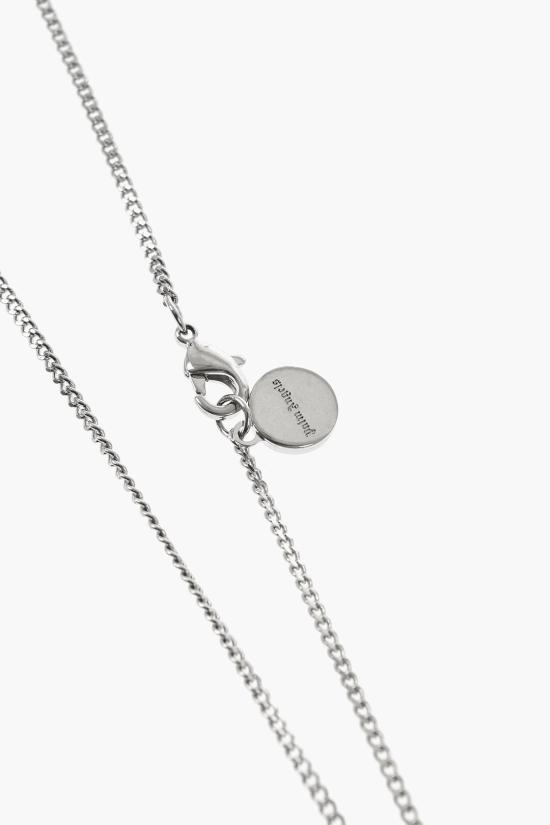  팜앤젤스 네크리스 PMOB12AS25MAT0017279 Silver - PALM ANGELS