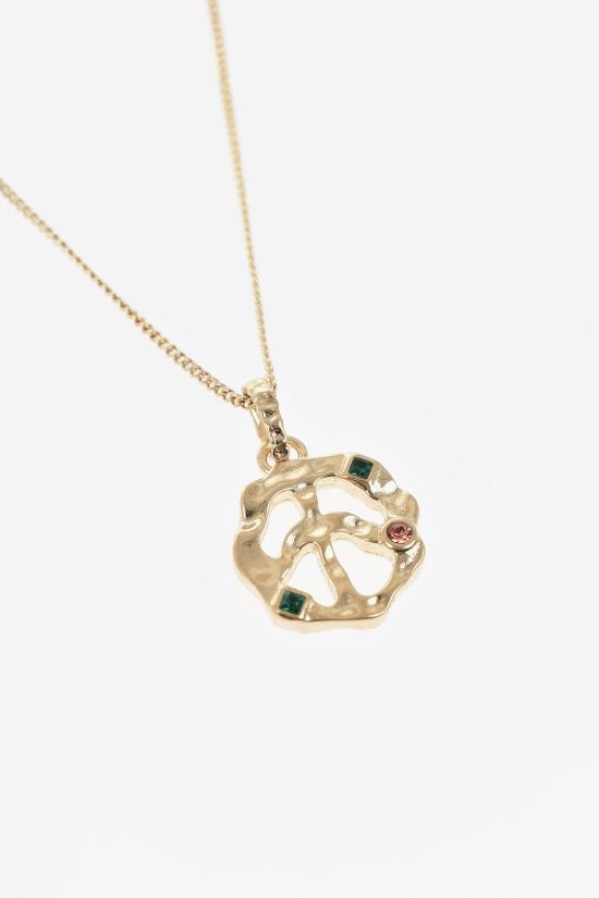  팜앤젤스 목걸이/팬던트 PWOB12BS25MAT0017684 Gold - PALM ANGELS