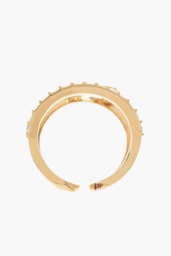  팜앤젤스 반지 PWOC02CS25MAT0017679 Gold - PALM ANGELS