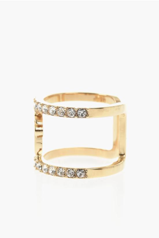  팜앤젤스 반지 PWOC02CS25MAT0017679 Gold - PALM ANGELS