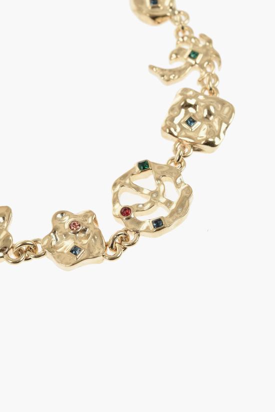  팜앤젤스 목걸이/팬던트 PWOB128S25MAT0017684 Gold - PALM ANGELS