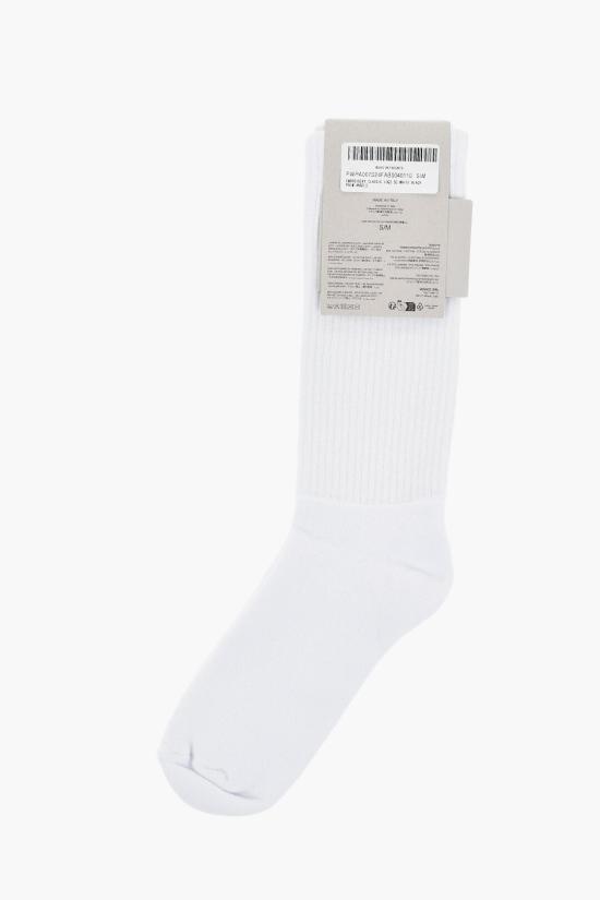  팜앤젤스 양말 PWRA007S24FAB0040110 White - PALM ANGELS