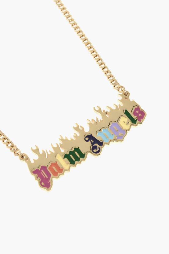  팜앤젤스 네크리스 PMOB053C99MAT0017684 Gold - PALM ANGELS