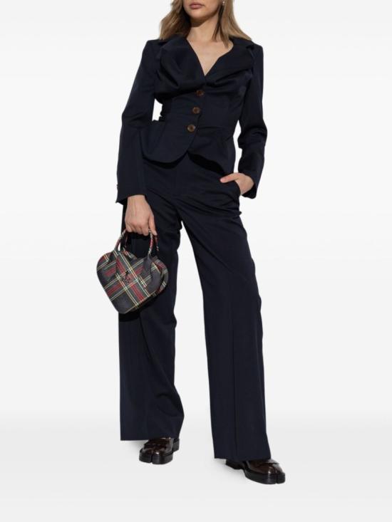 25FW 비비안웨스트우드 팬츠 1F01000Z W018V K401 Blue - VIVIENNE WESTWOOD