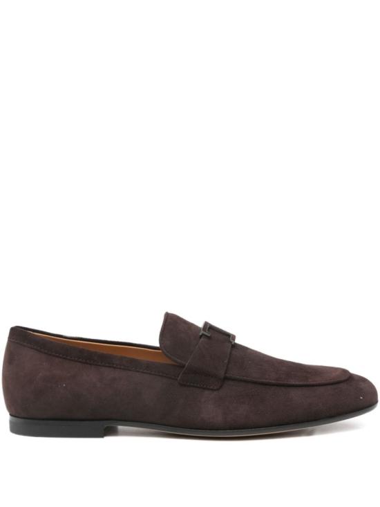25FW 토즈 T 타임리스 스웨이드 로퍼 XXM38K0HW20HR0 S800 Brown