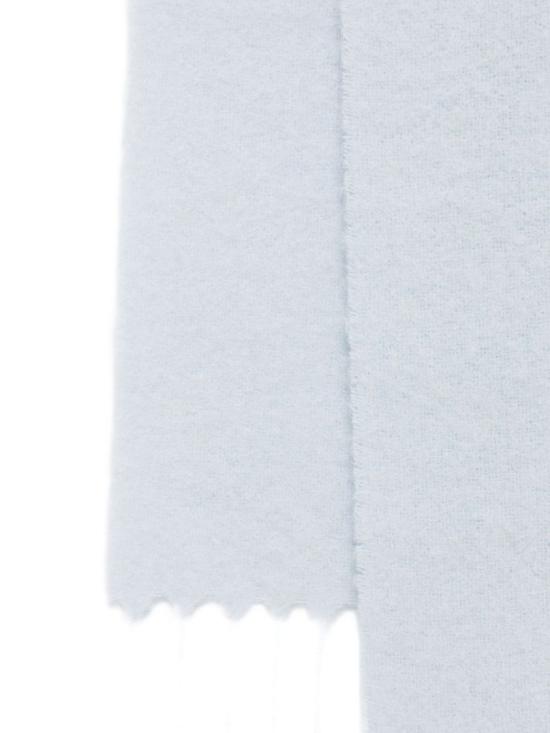 25FW 자크뮈스 프린지 울 스카프 ACU00572 BOT4032 635 Blue - JACQUEMUS