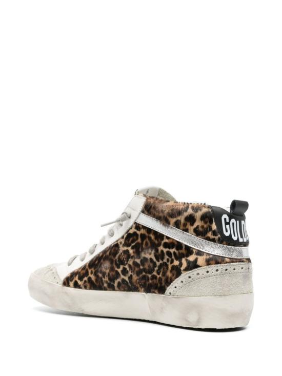 26SS 골든구스 미드 스타 스니커즈 GWF00122 F003766 81933 Brown - GOLDEN GOOSE