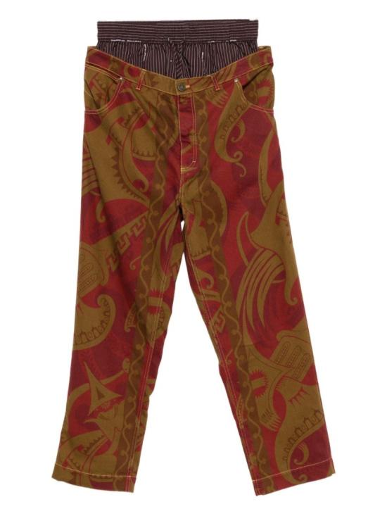25FW 비비안웨스트우드 데님 팬츠 2802003F W00SD O305 Multicolor