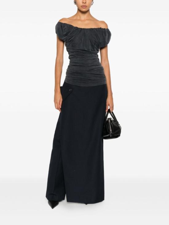25FW 장 폴 고티에 롱 스커트 TR035 W040 59 Blue - JEAN PAUL GAULTIER