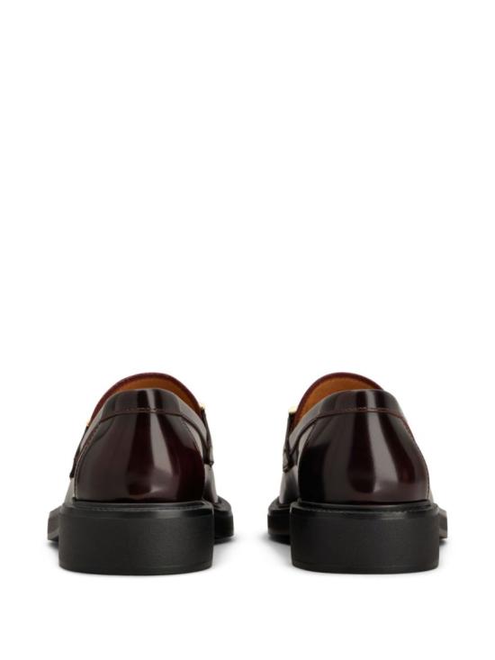 25FW 토즈 레더 로퍼 XXW20L0JO70SHA R810 Burgundy - TODS