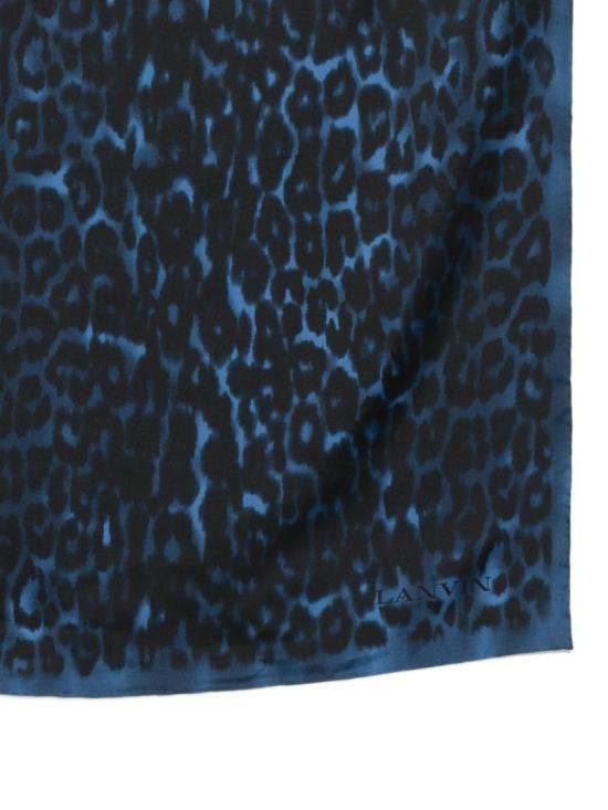 25FW 랑방 머플러/스카프 710009359002 002 Blue - LANVIN