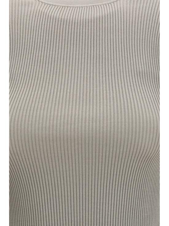 26SS 리에르 반팔 티셔츠 KNW66FRS FOGKNIT BEIGE - RIER