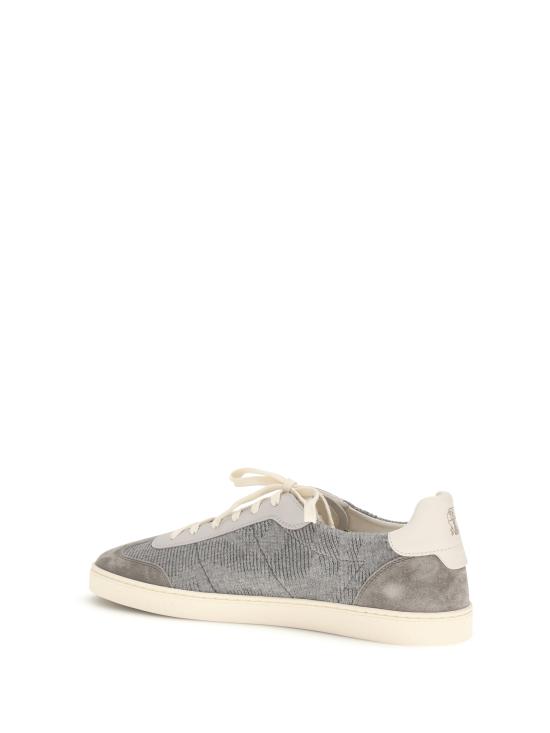 26SS 브루넬로 쿠치넬리 스니커즈 MZUTSGJ344 CBM58 GREY - BRUNELLO CUCINELLI