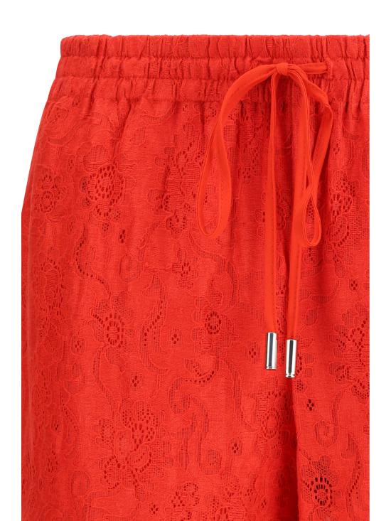 26SS 에르마노 설비노 스트레이트 팬츠 D482P355GQJ 81763 RED - ERMANNO SCERVINO