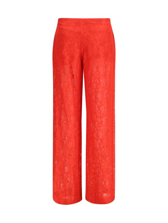 26SS 에르마노 설비노 스트레이트 팬츠 D482P355GQJ 81763 RED - ERMANNO SCERVINO