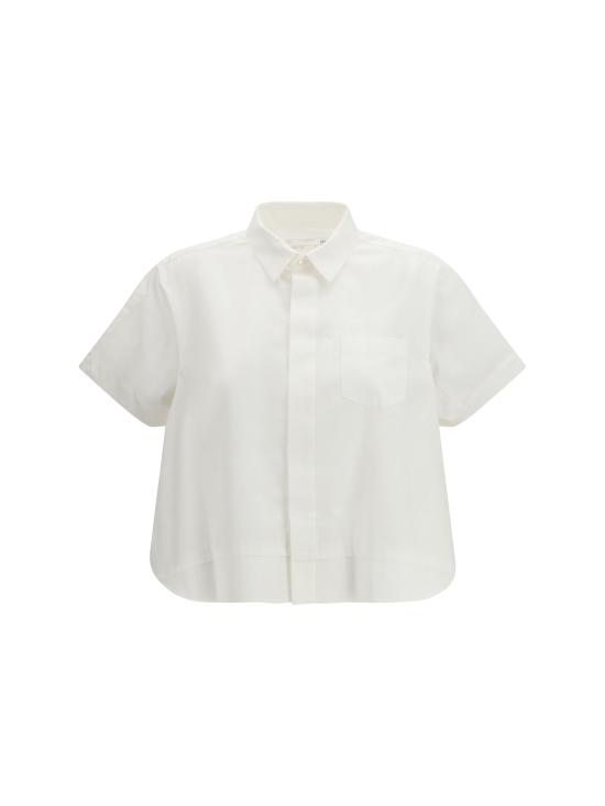 26SS 사카이 셔츠 2608329 151 WHITE