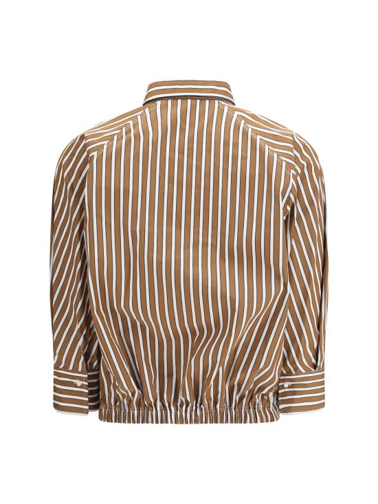 26SS 브루넬로 쿠치넬리 셔츠 MH749NA906 C003 BROWN - BRUNELLO CUCINELLI